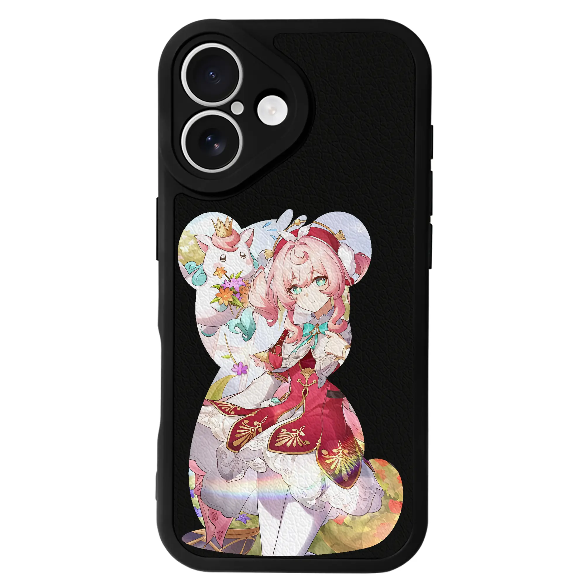 鳴潮 グッズ アンコ - IPhone 16シリーズ対応 ・ シリコンスマホケース ・ レザー調 ・ 高精度フィット ・ 耐衝撃 ・ ワイヤレス充電対応 ・ 精密カット